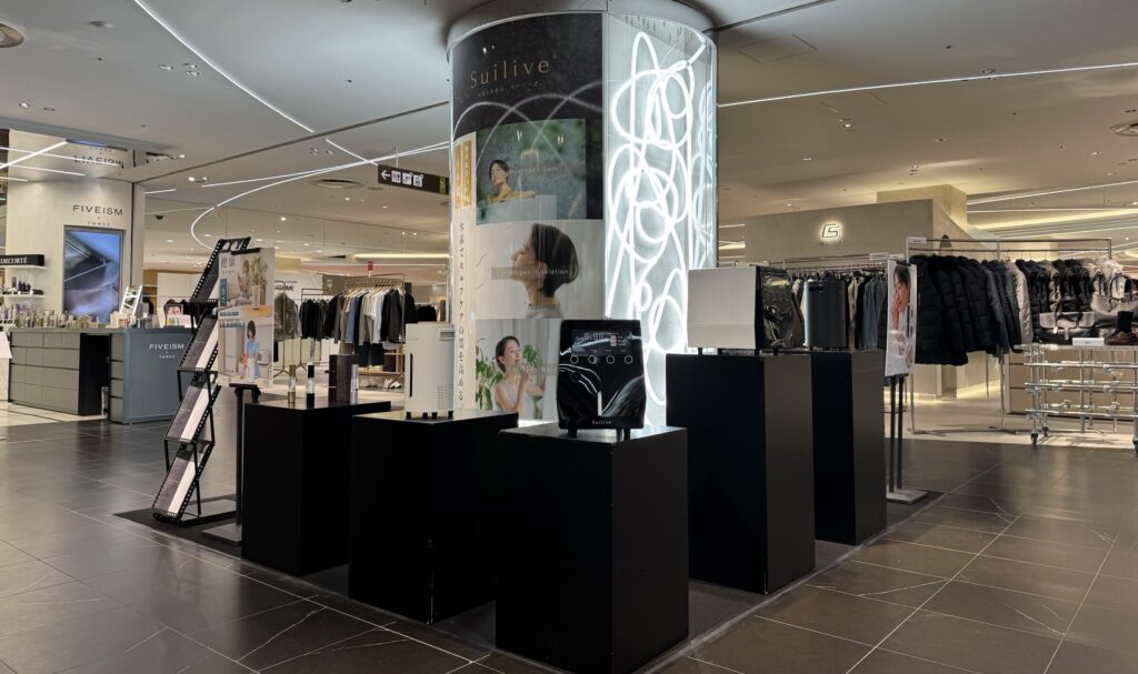 Suilive ジェイアール名古屋タカシマヤでPOP UP